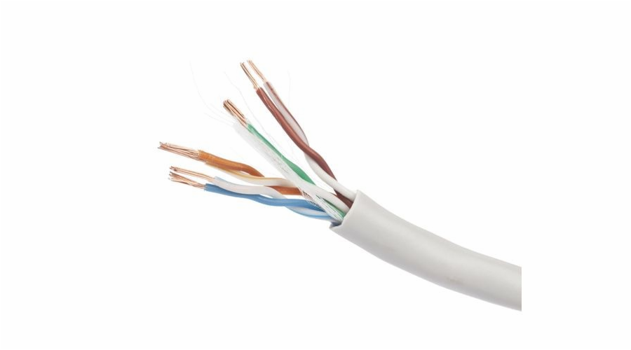 Gembird UPC-5004E-L/100 síťový kabel 100 m Cat5e U/UTP (UTP) Šedá