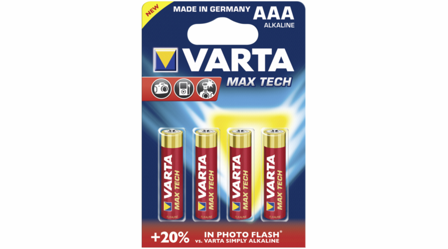 Baterie Varta Max Tech AAA 40ks