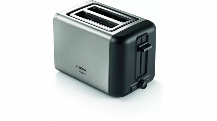 Bosch TAT3P420 toaster 2 slice(s) 970 W Black Stainless steel