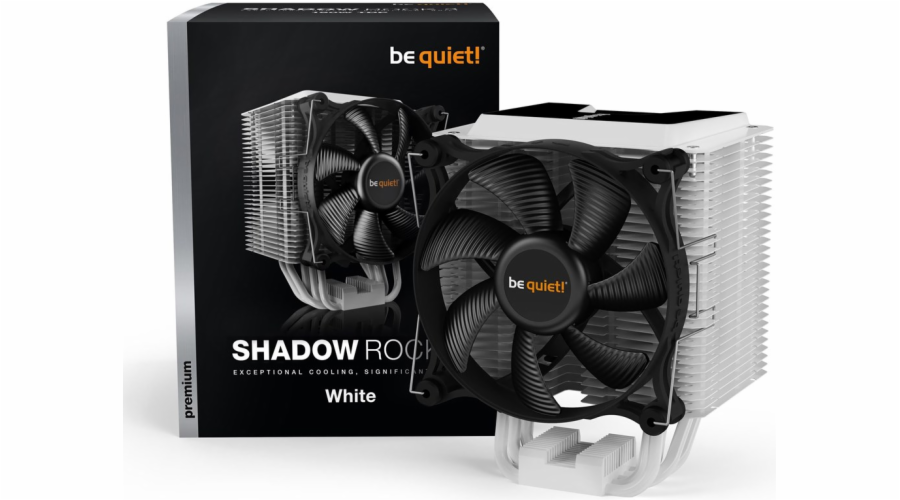Chladič CPU buď tichý! Shadow Rock 3 White (BK005)