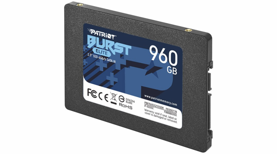 Patriot Burst 960GB, PBE960GS25SSDR