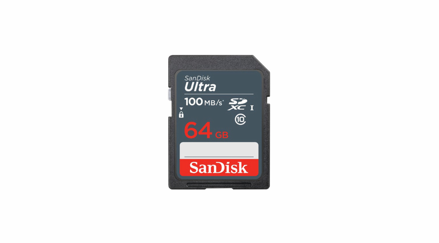 Paměťová karta Sandisk Ultra 64 GB SDXC Memory Card 100 MB/s