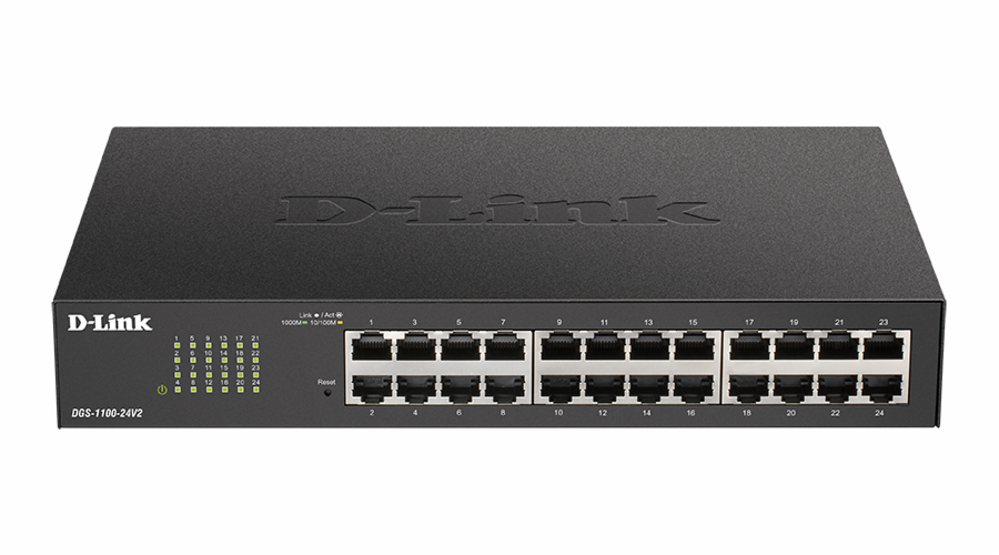D-Link DGS-1100-24V2 D-Link DGS-1100-24V2 24-port Gigabit Smart switch
