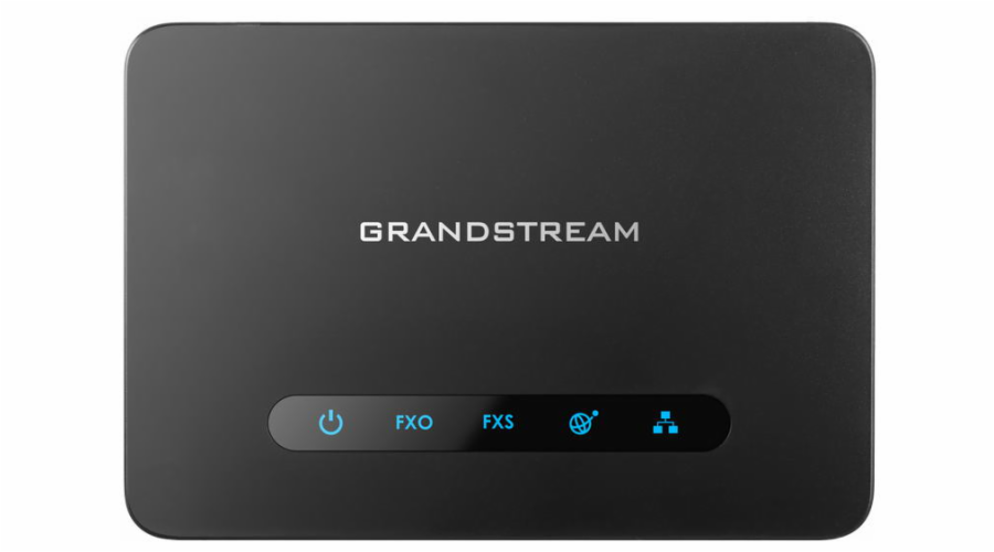 Adaptér Grandstream HandyTone HT813, analog. adapter, 1x FXS + 1x FXO/ 2x LAN / PSTN port