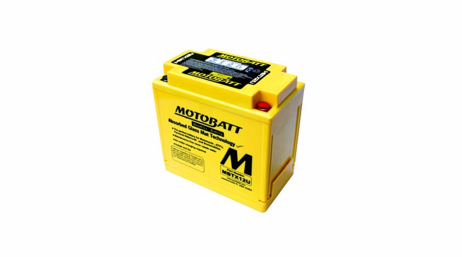 Baterie Motobatt MBTX12U 14Ah, 12V, 4 vývody