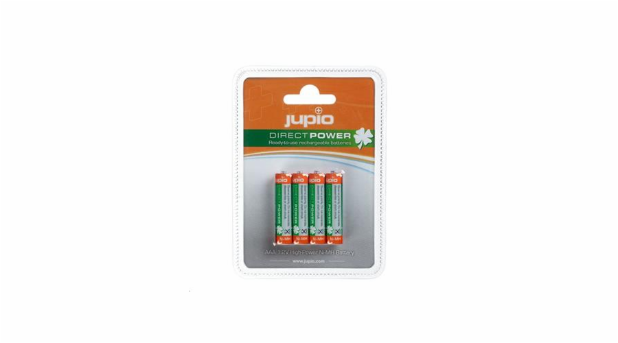 Baterie Jupio AAA Ni-MH 850mAH (4pcs) dobíjecí