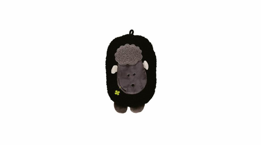 Termofor Hugo Frosch dětský Eco Junior Comfort s motivem ovečky - černá