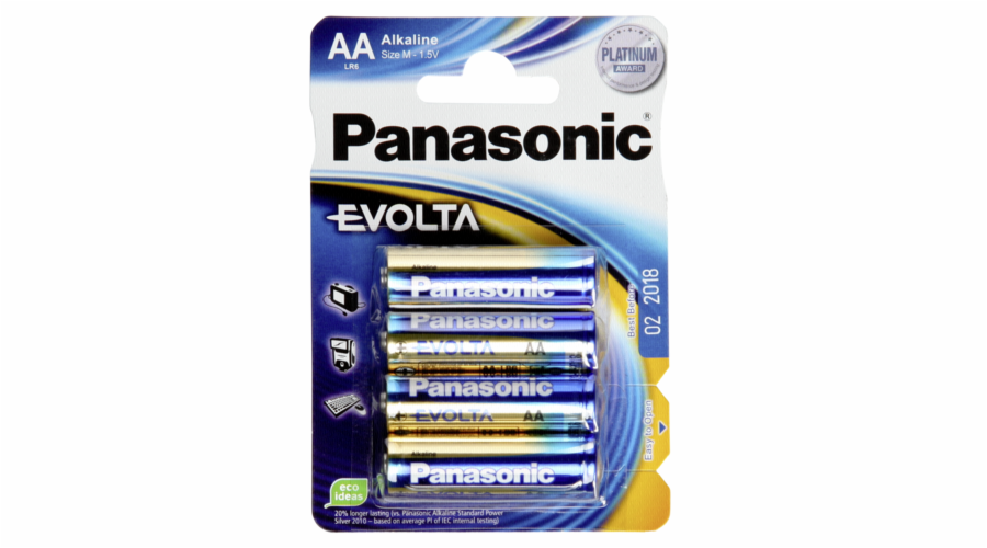 Baterie Panasonic Evolta LR6 AA Mignon 12x4 ks