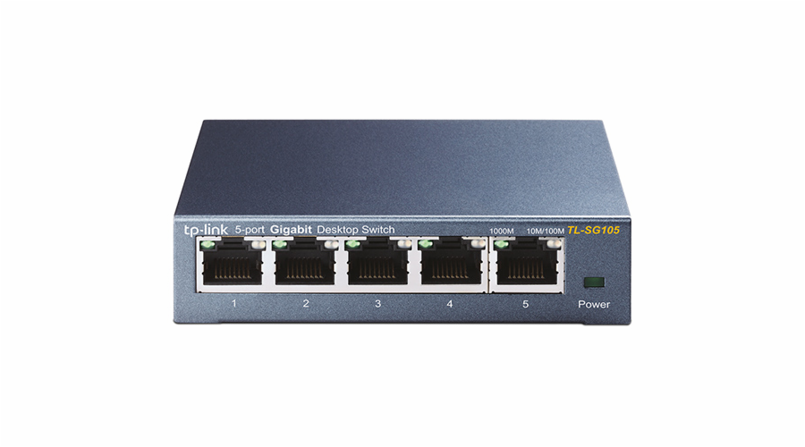 TP-Link switch TL-SG105S (5xGbE, fanless)