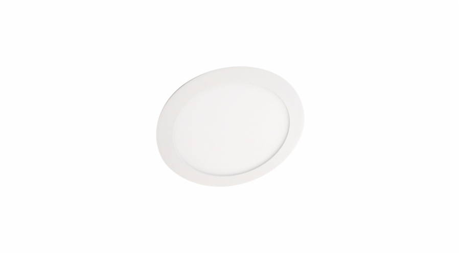 LED svítidlo podhledové kruhové, bílý rámeček, 24W 2050 lumen studená bílá, 230V