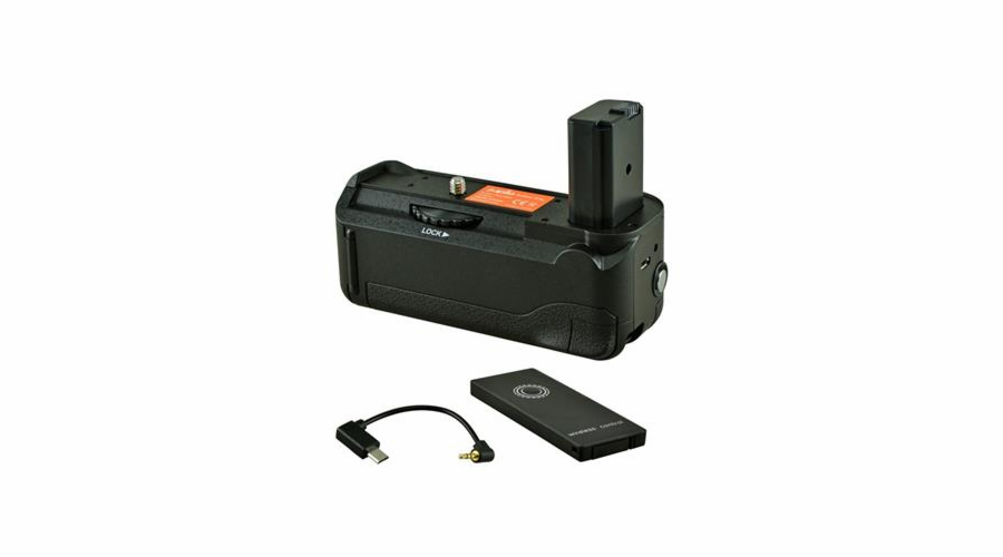 Battery Grip Jupio pro Sony A6000 / A6300 / A6400 + kabel (2x NP-FW50)