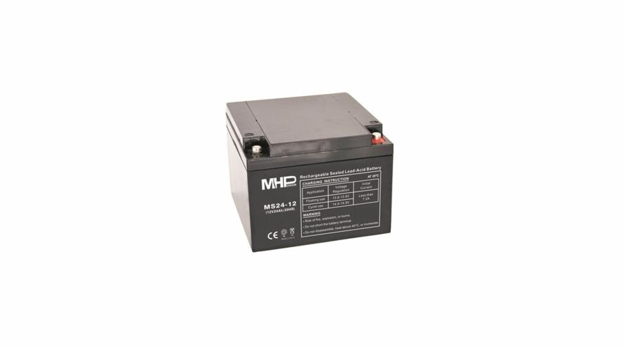 Baterie MHPower MS24-12 VRLA AGM 12V/24Ah