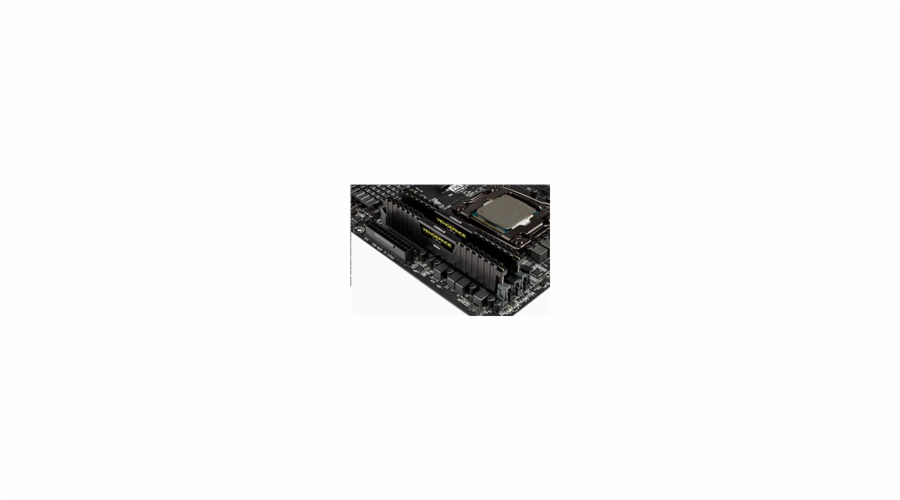 CORSAIR 32GB RAMKit 2x16GB DDR4 3000MHz 2x288DIMM Unbuffered 16-20-20-38 Vengeance LPX Black Heat Spreader 1.35V XMP2.0