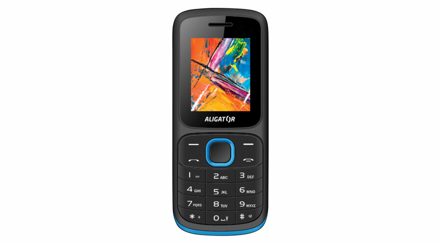 Aligator D210 Dual SIM, černo-modrý