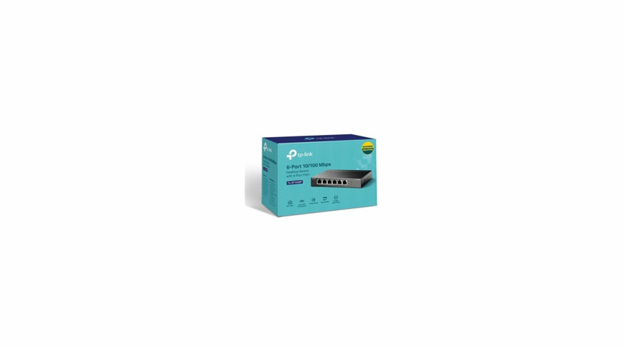 TP-Link TL-SF1006P network switch Unmanaged Fast Ethernet (10/100) Power over Ethernet (PoE) Black