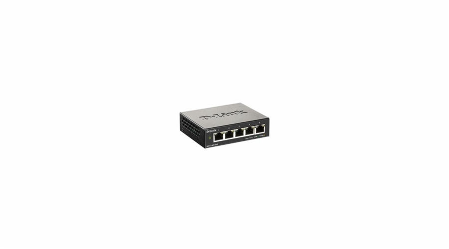D-Link DGS-1100-05V2 5-port Gigabit Smart Managed switch, fanless