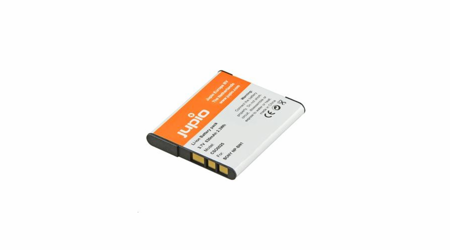 Baterie Jupio NP-BN1 (včetně infochipu) pro Sony 630 mAh