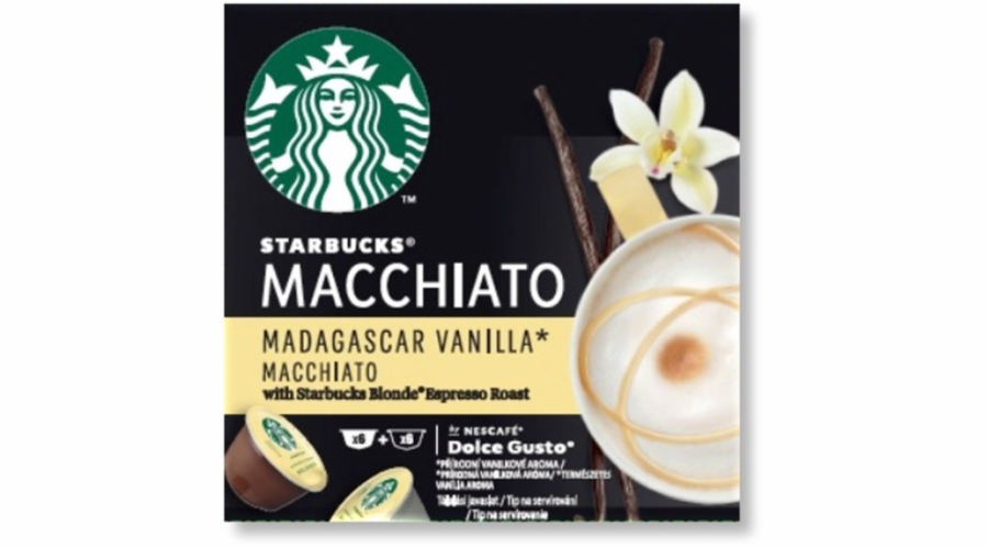 Starbucks Madagask Van. Latte Macc 12cap