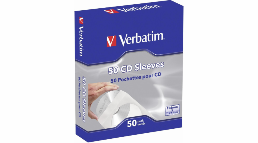 Verbatim CD / DVD papirove obaly Papersleeve 50ks