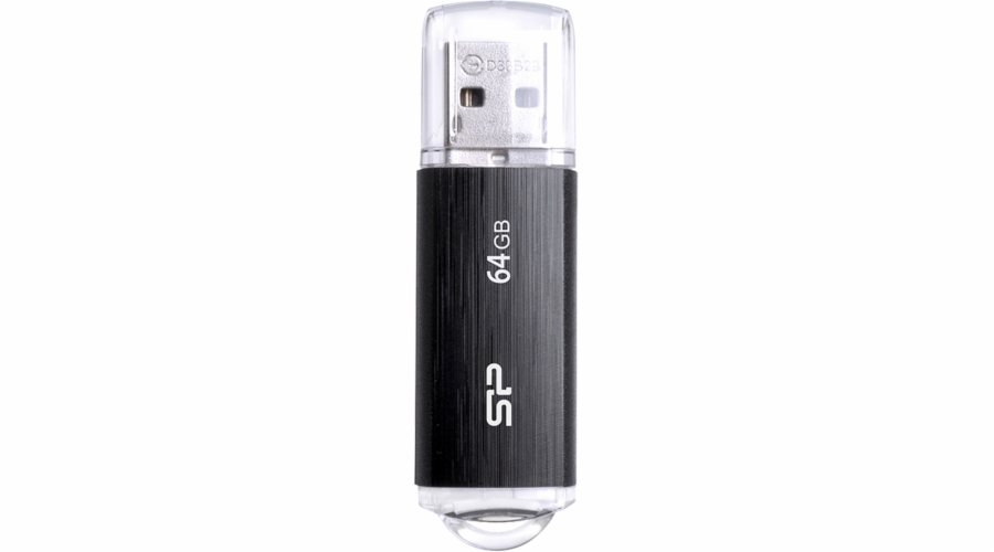 SILICON POWER Blaze B02 Pendrive USB flash drive 64 GB USB Type-A 3.2 Gen 1 (SP064GBUF3B02V1K) Black PAMSLPFLD0016