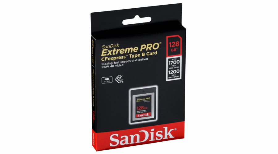 SanDisk CF Express typ 2 128GB extreme Pro SDCFE-128G-GN4NN