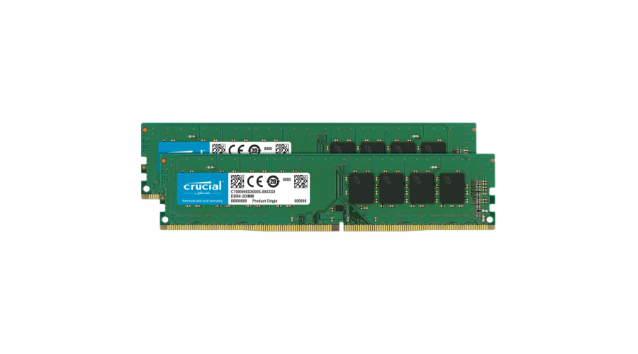 Crucial 16GB Kit DDR4 3200 MT/s 8GBx2 DIMM 288pin