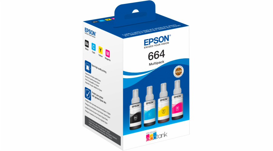 Epson EcoTank 4-colour Multipack T 664 T 6646