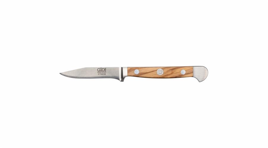 Güde Alpha vegetable knife 8 cm Olive Wood