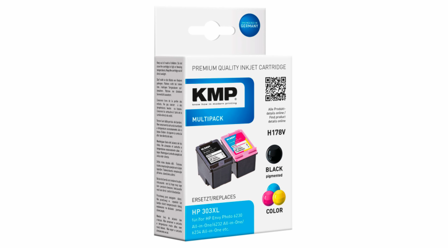 KMP H178V výhodná sada BK/Color komp. s HP 3YN10AE