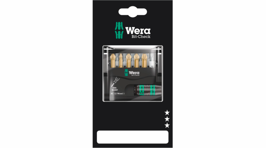Wera Bit-Check 12 Wood 1