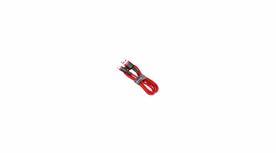 Baseus Cafule nabíjecí / datový kabel USB na Lightning 2,4A 3m, červená-červená