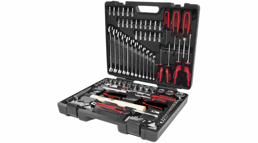 KS Tools 1/4 +1/2 CHROMEplus Universal Tool Kit Set 97 pcs