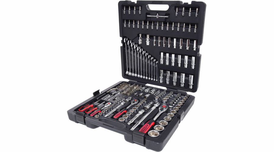 KS Tools 1/4 +3/8 +1/2 216 pcs CHROMEplus Socket Set