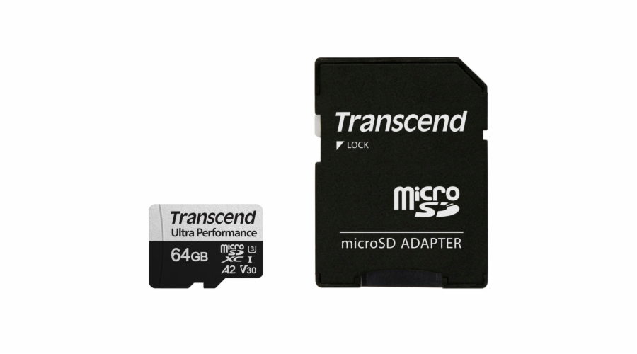 Transcend microSDXC 340S 64GB Class 10 UHS-I U3 A2