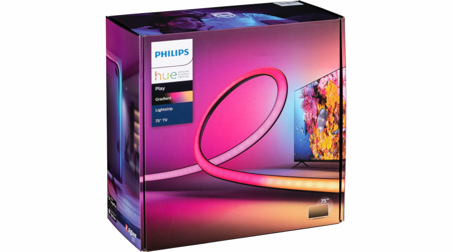 Philips Hue Play Gradient LED svetelný pásek TV 75 Zoll