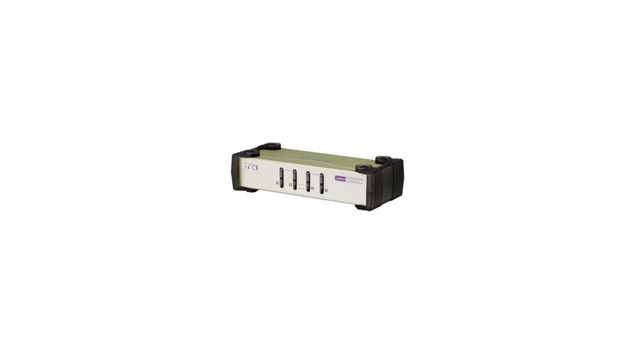 ATEN 4-Port USB - PS/2 VGA KVM Switch (KVM Cables included)