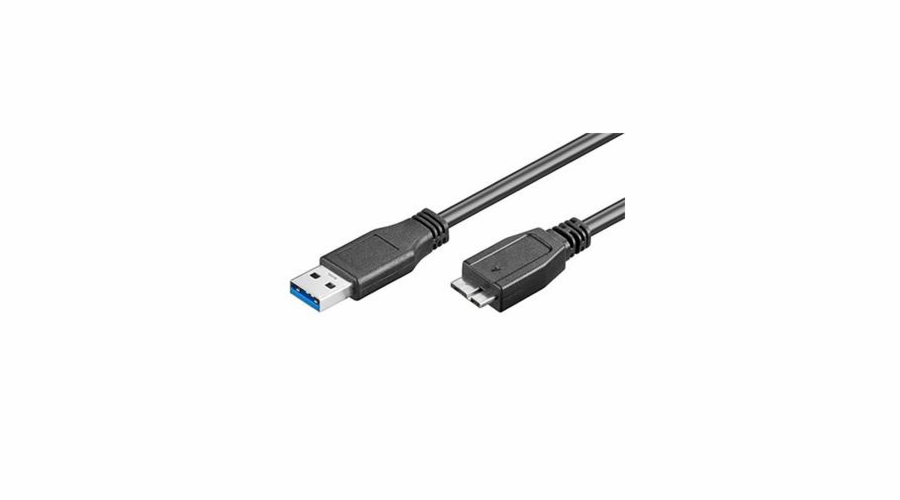 goobay USB 3.2 Gen 1 Kabel, USB-A Stecker > Micro-USB Stecker (Typ B)