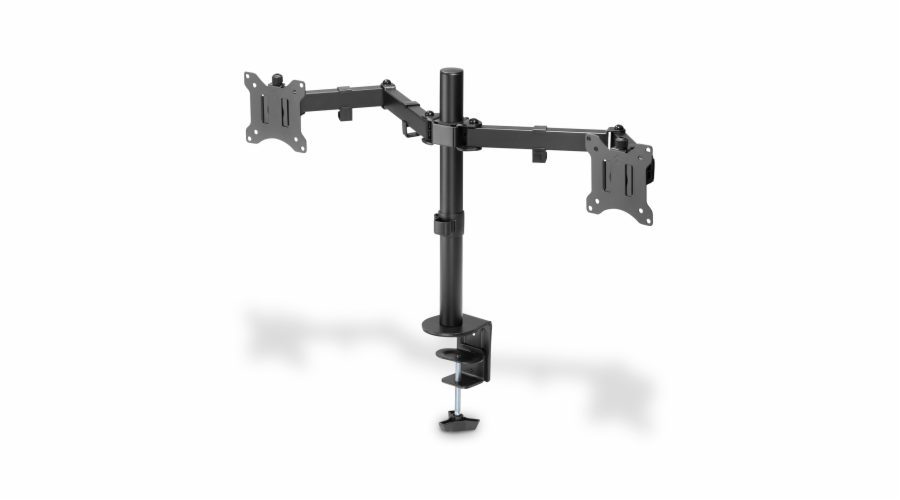 DIGITUS 2-fold Monitor Mount with Clamp 15-32
