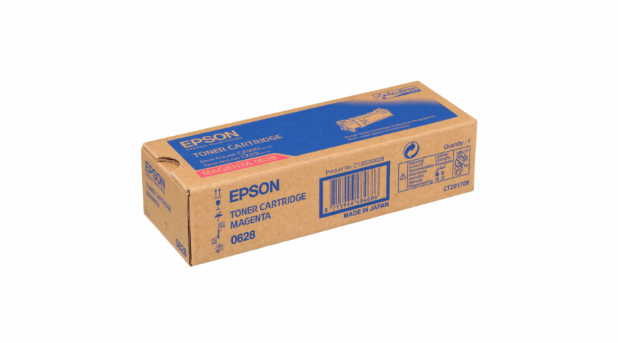 Epson S050628 - originální EPSON Toner magenta pro C2900 series, 2500str.
