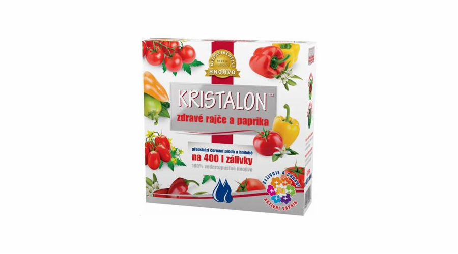 Hnojivo Agro Kristalon Zdravé rajče a paprika 0.5 kg