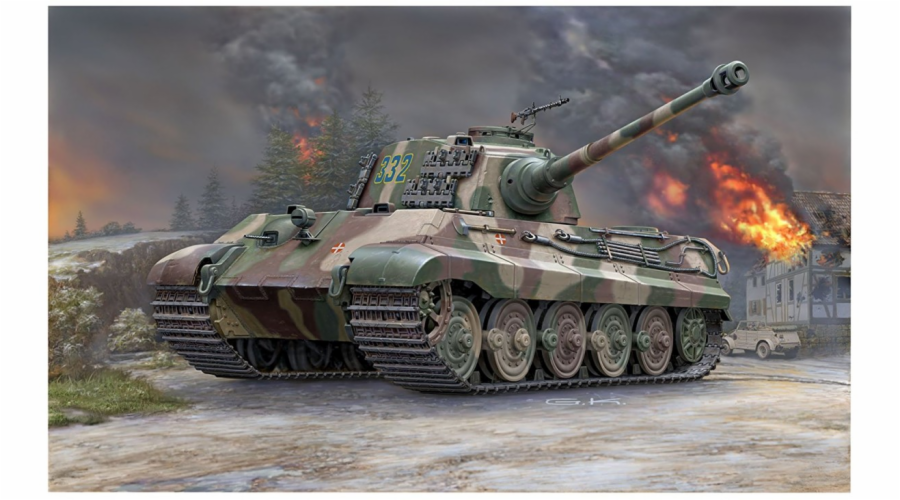 Revell 1:35 Tiger II Ausf. B Henschel Turret