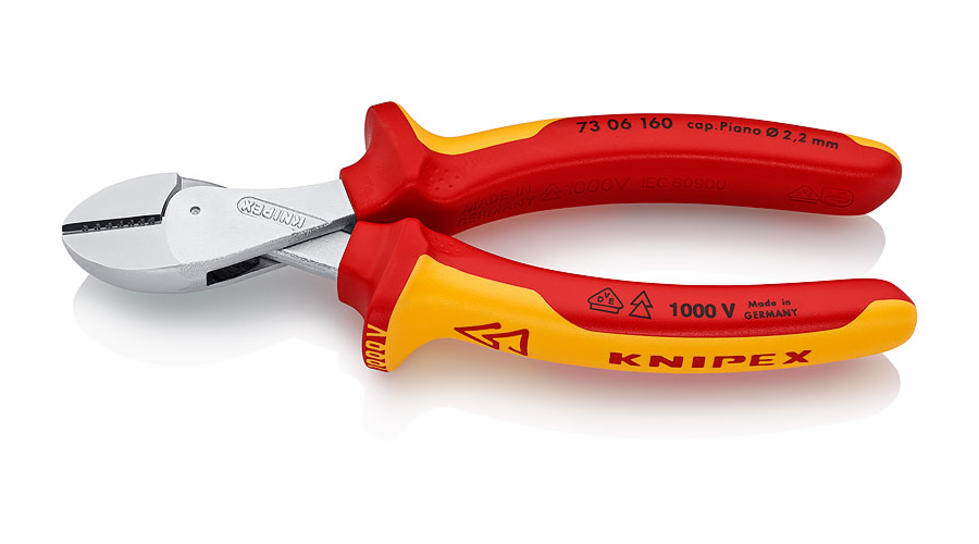 Knipex 73 06 160 SB Kleště štípací boční X-Cut Kompakt