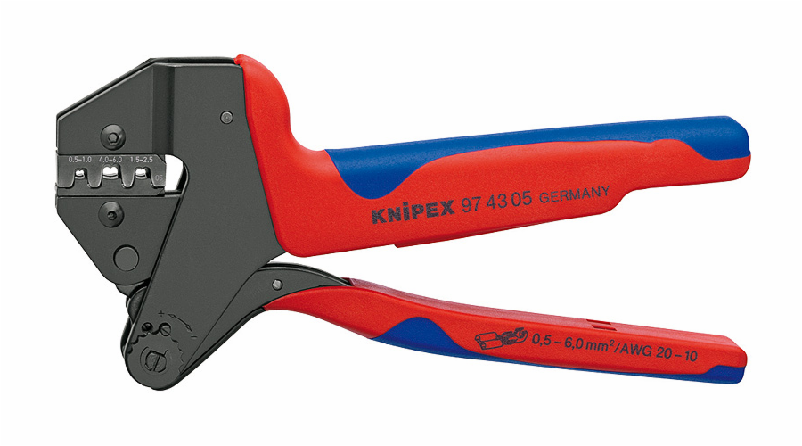 Knipex 97 43 05 Kleště lisovací, víceúčelové, systémové
