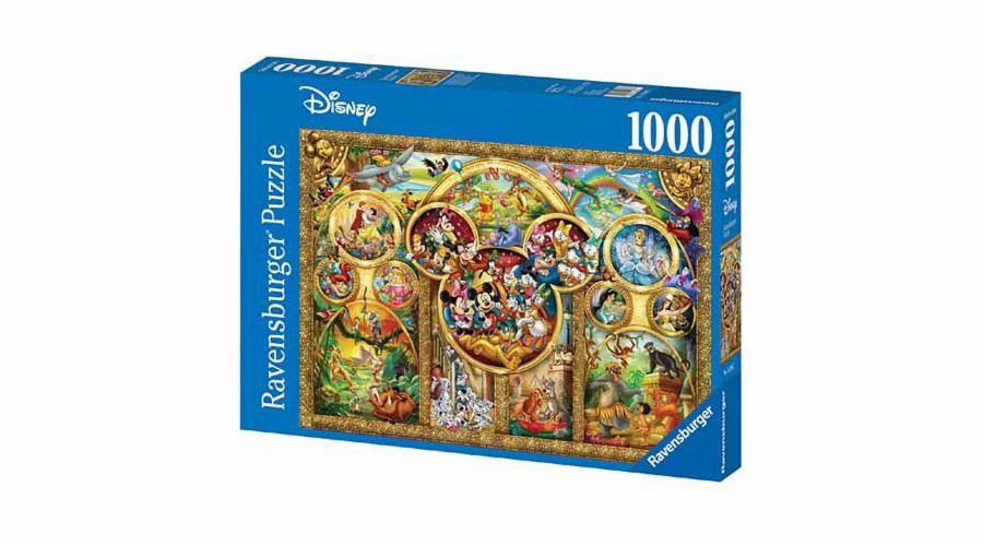 Puzzle 1000 dílků Nejkrásnější Disneyho momenty