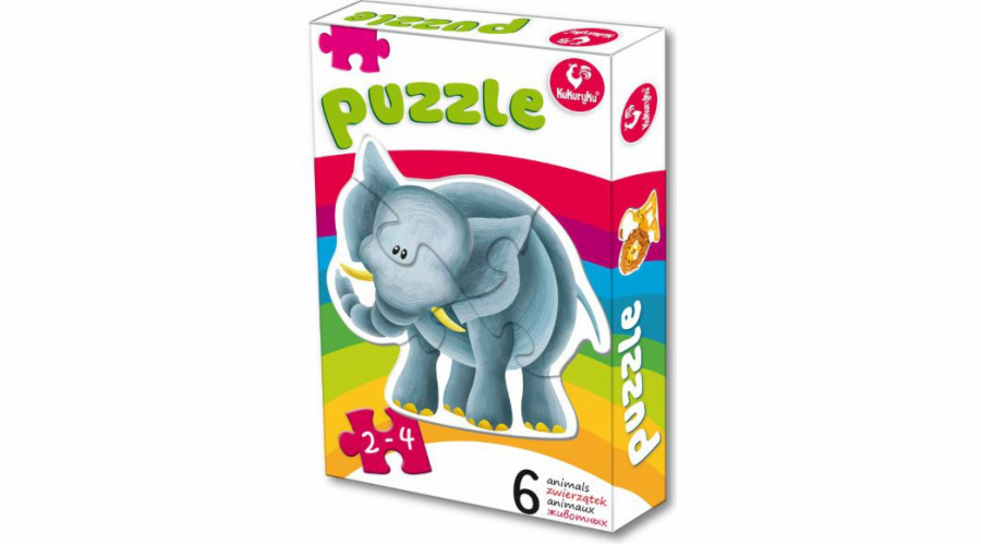 Promatek PROMATEK První puzzle, Zvířátka 2 - 0314