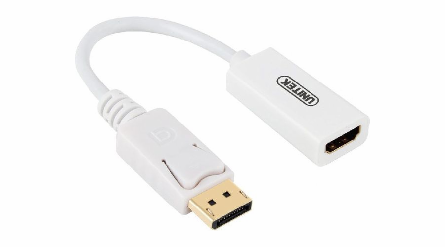 AV Unitek DisplayPort - HDMI adaptér bílý (Y-6332)