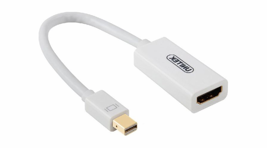 AV Unitek DisplayPort Mini adaptér – HDMI bílý (Y-6331)