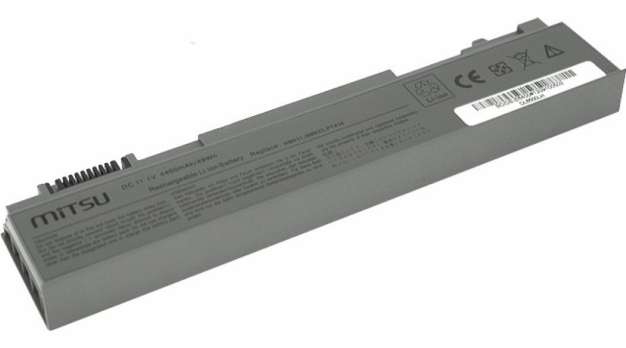 Baterie Mitsu pro Dell Latitude E6400, 4400 mAh, 11,1 V (BC / DE-E6400)