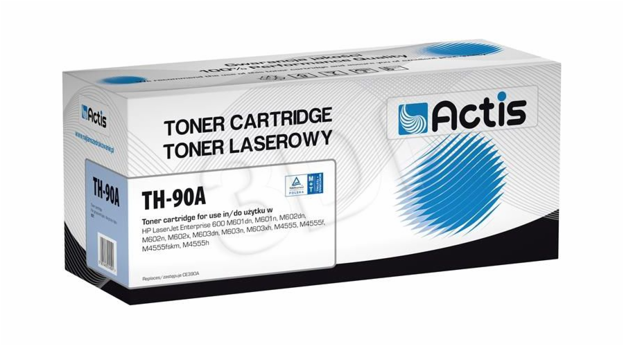 Actis TH-90A toner for HP printer; HP 90A CE390A replacement Standard; 10000 pages; black