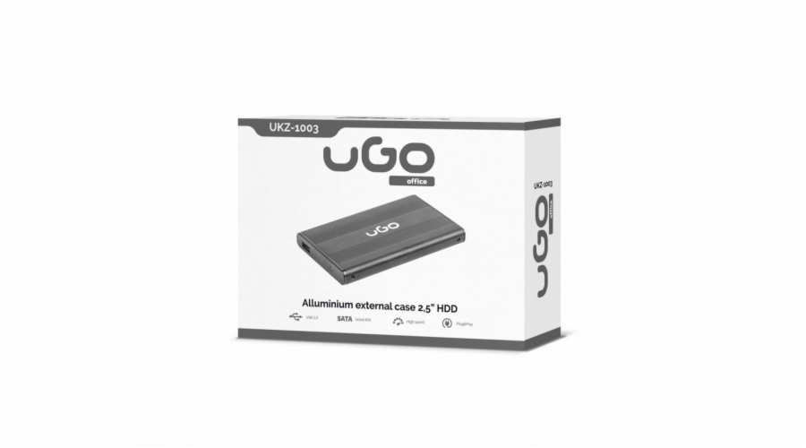 UGO OUTER ENCLOSURE 2.5 (SATA USB 2.0 ALU)